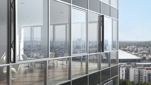 Schücoのアルミ製カーテンウォール